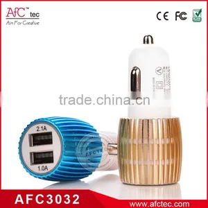 2016 Universal Hot Sale Made in China Dual Usb 1 A 2.1A Cheap Celll Phone Car Chargers thumbnail-1