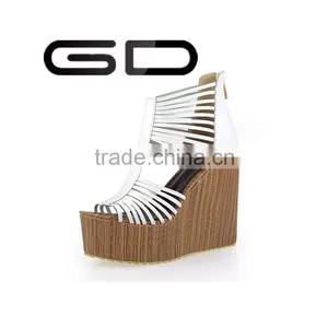 GDSHOE Ladies Beautiful Comfort Sexy Wedge Sandals thumbnail-3