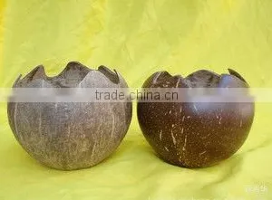Coconut Shell Bowl for Candles Holder thumbnail-1