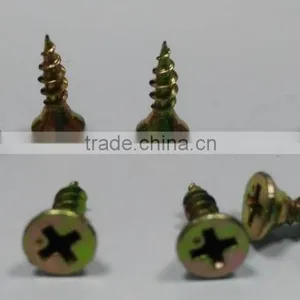 Flat Head Steel 14mm Length Small Selft Tapping Collated Drywall Screw thumbnail-5