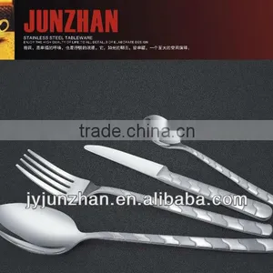 Elegant Tableware Spoon Fork of Food Certificate Made in Jieyang Junzhan and Low Price thumbnail-1