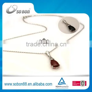 Made in China 925 Silver Pendant Necklace , Hot Sale 925 Sterling Silver Necklace thumbnail-6