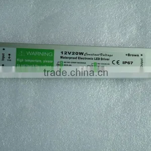 Waterproof Constant Voltage LED Power Supply 20W(12/24VDC) thumbnail-1