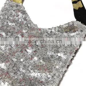 2016Latest Design Wholesale Children's Boutique Clothing Soft Cotton Sequin Grenadine Baby Girls Romper thumbnail-3