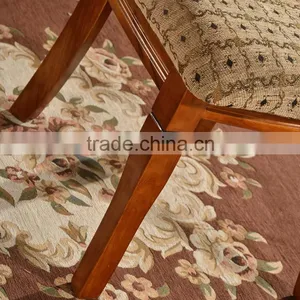 Restaurant Furniture Low Back Chairs Solid Rubber Wood Armless Chair thumbnail-5