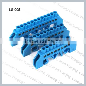 6 Pin Cheap Screw Brass Earth Terminal Block Connector thumbnail-1