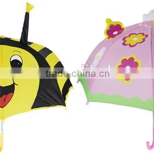 2015 Muni Children Cartoon Animal Shape Cheap Fashion Kids Umbrella With Two Ears Wholesale thumbnail-5