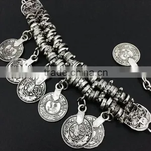 >>New Design European Handmade Beach Jewelry Coin Bracelet/ thumbnail-3