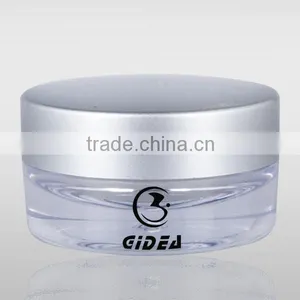 15ml 30ml 50ml Silver Plastic Cosmetic Jar thumbnail-1