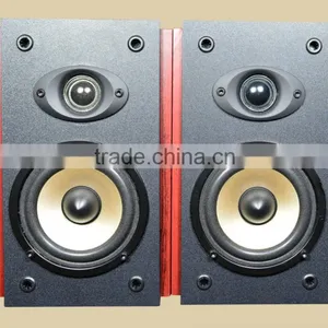 HIFI Bookshelf Wooden Speaker thumbnail-1
