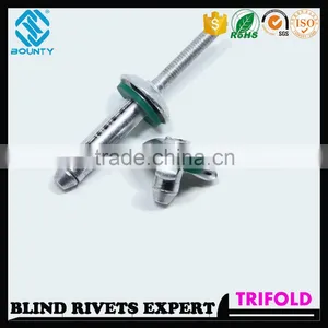 HIGH QUALITY FACTORY ALUMINUM TRIFOLD RIVETS FOR GLASS CURTAIN WALL thumbnail-3