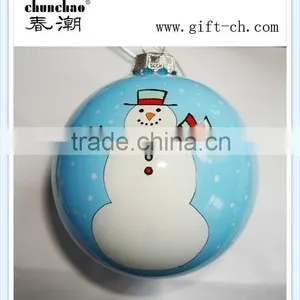 Inside Painted Glass Ornaments With Different Style , Christmas Glass Ball thumbnail-1