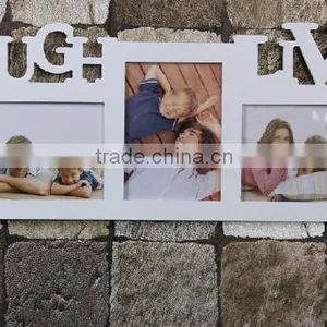 Letter Wood Collage Photo Frame,wedding Decoration,unique Cooletion Picture Frame thumbnail-2