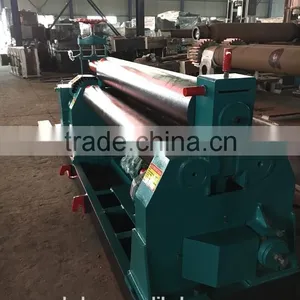 W11-12x3000 W11 Series 3-roller Symmetrical Rolling Machine, Power Roller Bending Machine thumbnail-3