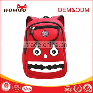 High Quality 3D Cartoon Neoprene Preschool Backpack Promotional thumbnail-1