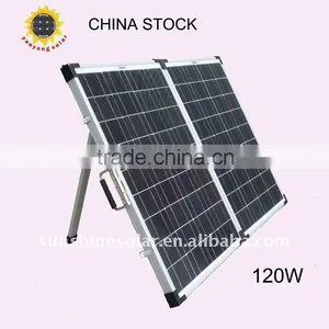 120W New Design Folding Solar Panel thumbnail-1