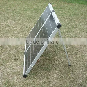 120w(60w*2) 12V Folding Solar Panel With CE for Camping thumbnail-3
