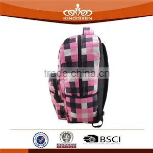 Twill Nylon Material School Bag For Girls thumbnail-3