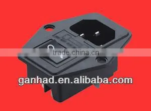 IEC C14 16A Socket With Switch thumbnail-1