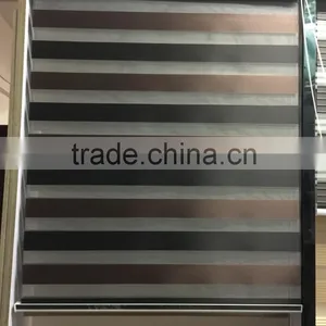 100% Polyester New Desigh Ready Made Zebra Blinds thumbnail-1
