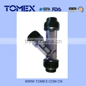 2016 Made in China Manufacturing High Quality Pn16 Pvc Ball Check Valve Dn32 thumbnail-5