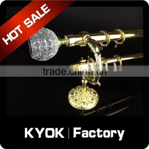 KYOK Curtain Rod With Dimond Curtain Finial in Africa ,wrought Iron Curtain Rod Finials ,curtain Finials thumbnail-6