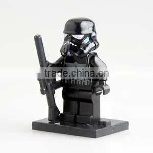 P-43 SW166 Shadow Trooper Individual Minifigures Building Block Plastic Block Toys thumbnail-1
