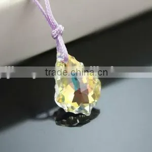 Crystal Maple Leaf Pendant for Chandelier thumbnail-5