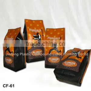 Wholesale Side Gusset Flat Bottom Coffee Bag thumbnail-3