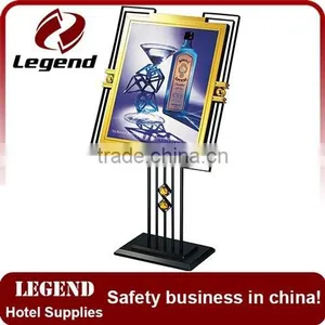 Top Selling Metal Display Racks Stand Menu Display Stand thumbnail-3