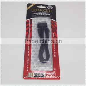 Color Printed Paper Card With Slide Blister Cover Packing for Charging Cable thumbnail-1