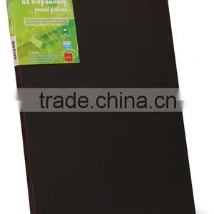 Stretched Canvas Framed Cotton Black Small Grain 220 gm thumbnail-1
