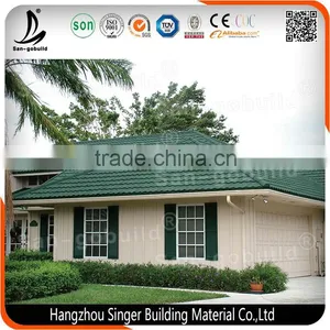 Factory Direct Sell High Quality Roofing Sheet, Al-zinc Stone Coated Metal Roof thumbnail-5