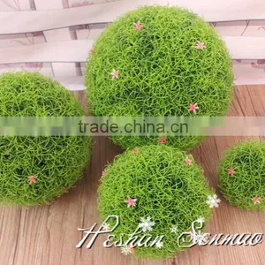 Manufacturer Export Garden Decor Artificial Boxwood Grass Ball Fake Topiary Ball thumbnail-4