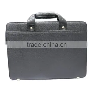 Factory Hot Sell Fashion Laptop Bag Real Leather Buisiness Men's Briefcase thumbnail-4