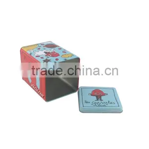Square Tin, Square Box, Square Gift Box thumbnail-1