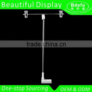 Height Adjustable Store Advertising Display Plastic Clip thumbnail-1