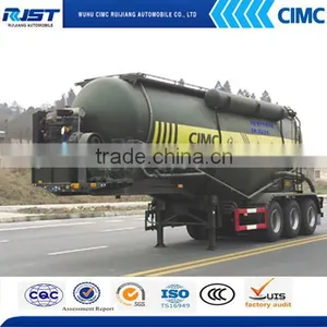 CIMC Cement Bulk Tanker Semi Trailer/bulk Cement Tanker for Vietnam thumbnail-3