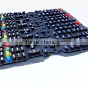Rubber Keypad,rubber Keypad With Carbon Pill,PU Coating Rubber Keypad,silicone Rubber Keypad Transparent,rubber Button Keypad thumbnail-1