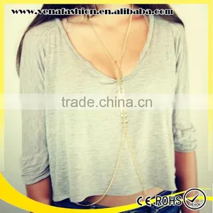 Lower Moq Roll Body Jewelry Chain, Slave Body Chain thumbnail-2