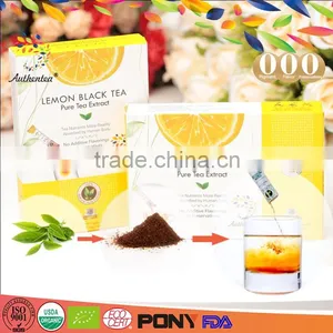 GMP Certificated High Quality Lemon Black Tea Lemon Instant Tea thumbnail-1