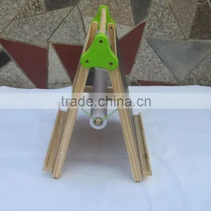 2016 Hot Sell Magnetic Kids Drawing Board Wooden Easel thumbnail-1