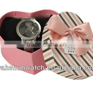 New Design Heart Shape Paper Watch Packaging Watch Box thumbnail-1