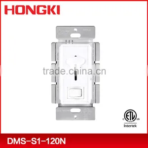 ETL, CETL Single Pole/ Three Way 120V 150W CFL LED Light Dimmer Switch thumbnail-1