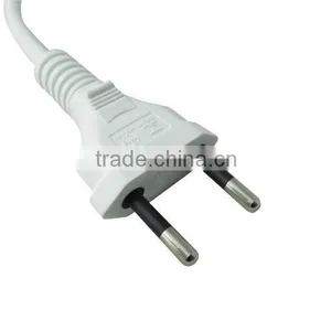 Brazil Plug 10A 250V With Cable H03VVH2-F 2X0.5mm/0.75mm thumbnail-1
