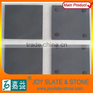 Natural Stone Black Square Cup Mat thumbnail-1