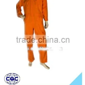 Orange High Quality Wholesale Fashion Europe Market TC Overall Work Cloth Pant thumbnail-1