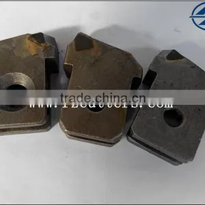 WS39 WB39 Construction Foundation Drilling Flat Teeth Welding Block Piling Rig Flat Casing Teeth thumbnail-3