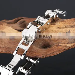 Fashion Chain Bracelet Hot Sale For Woman Supplier High Quality Stainless Steel Bicycle Chain Bracelet thumbnail-4