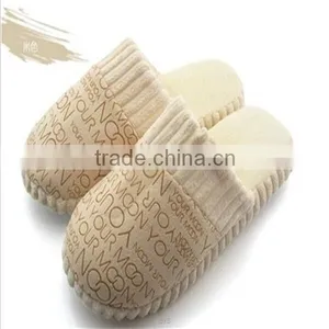 Warm New Autumn and Winter Men&Women Cotton-Padded Lovers At Home Slippers Indoor Shoes Slippers thumbnail-5